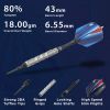 Viper Sidewinder 80% Tungsten Soft Tip Darts Knurled Barrel
