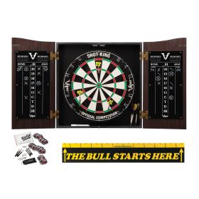 Viper Vault Cabinet, Shot King Sisal Board, Kit & Bull Starts Here