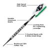 Viper Element 90% Tungsten Soft Tip Darts Knurled Barrel
