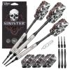 Viper Sinister 95% Tungsten Soft Tip Darts Grooved Barrel