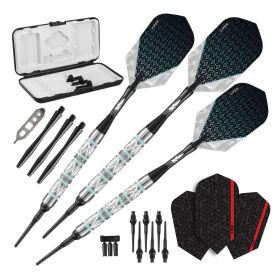 Viper Diamond 90% Tungsten Soft Tip Dart Set Turquoise Rings