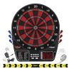 Viper Espresso Soft Tip Dart Cabinet, 797 Electric Board, & Line