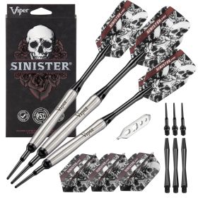 Viper Sinister 95% Tungsten Soft Tip Darts Tapered Barrel