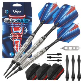 Viper Sidewinder 80% Tungsten Soft Tip Darts Ringed Barrel
