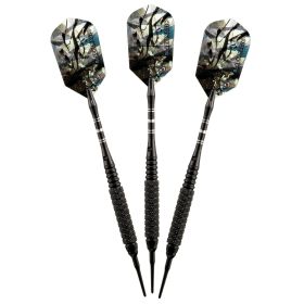 Viper Black Magic Soft Tip Darts 10 Knurled Rings