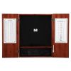 Viper Razorback Sisal Dartboard & Cinnamon Cabinet