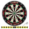 Viper League Sisal Board, Mahogany Cabinet, Lights & Line