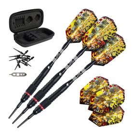 Viper Jaguar 80% Tungsten Soft Tip Darts 1 Small Knurled Ring
