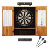 Viper Dead On Sisal Board, Oak Cabinet, Lights & Line Marker