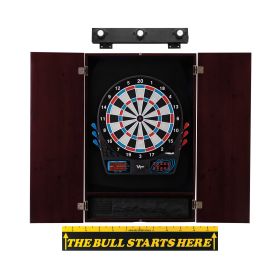 Viper 777 Board, Mahogany Cabinet, Bull Starts Here Throw Line