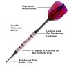 Viper Wings 80% Tungsten Soft Tip Darts