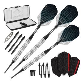 Viper Diamond 90% Tungsten Soft Tip Dart Set Silver Rings