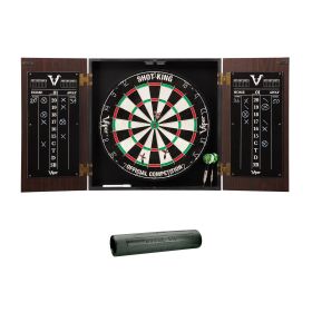 Viper Stadium Cabinet, Shot King Sisal Dartboard & Padded Mat