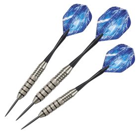 Viper Silver Thunder Steel Tip Darts (Color: Black, size: 25 Grams)