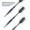 Viper Bobcat Adjustable Soft Tip Darts Rings 16-18 Grams
