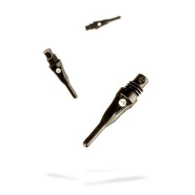 Viper Tufflex Tips SS 2BA 1000Ct Soft Dart Tips (Color: Black, size: 2BA)