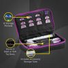 Casemaster Plazma Dart Case Black with Zipper
