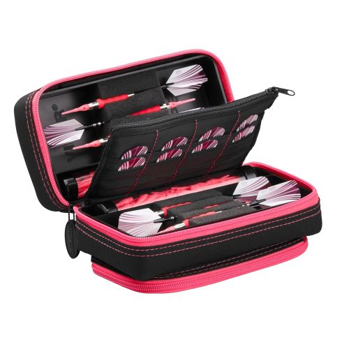 Casemaster Plazma Pro Dart Case Black with Zipper and Pocket