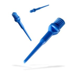 Viper Tufflex Tips II 2BA 500Ct Soft Dart Tips (Color: Blue, size: 2BA)