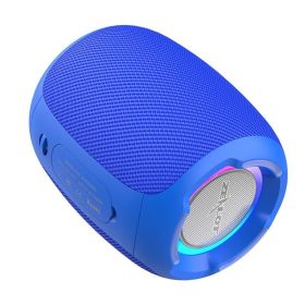 S53 Mini Speaker Wireless Column Waterproof HIFI Subwoofer (Ships From: China, Color: S53-Blue)