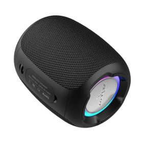 S53 Mini Speaker Wireless Column Waterproof HIFI Subwoofer (Ships From: China, Color: S53-Black)