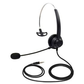 Wired Computer Headset with Microphone (Color: Black, Type: Style A)
