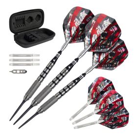 Viper Blitz 95% Tungsten Steel Tip Darts (Color: Black, size: 24 Grams)
