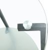 2-layer Tempered Glass End Stand;  Round Coffee Table