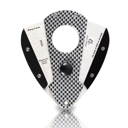 GALINER Luxury Knife Cigar Cutter Guillotine Carving Double Blades Scissors Sharp Tobacco Cutting For Cigar Clipper