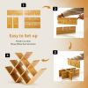 Kitchen Natural Bamboo Wine Rack Display Storage Shelf