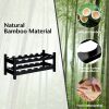 Kitchen Natural Bamboo Wine Rack Display Storage Shelf