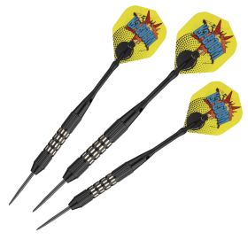 Viper Comix Steel Tip Darts (Color: Black, size: 22 Grams)