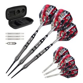 Viper Blitz 95% Tungsten Steel Tip Darts (Color: Black, size: 22 Grams)