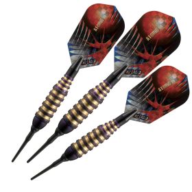 Viper Atomic Bee Soft Tip Darts (Color: Purple, size: 16 Grams)