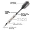 Viper Bobcat Adjustable Soft Tip Darts Rings 16, 18, or
