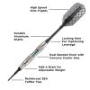 Viper Bobcat Adjustable Soft Tip Darts Rings 16, 18, or