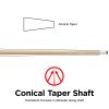Viper One Piece 57" Maple Bar Billiard/Pool Cue Stick