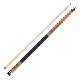 Viper Sinister and Wrap with Brown Stain Billiard/Pool Cue Stick (Color: Brown, size: 21 Ounce)