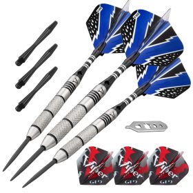 Viper Cold Steel 80% Tungsten Steel Tip Darts (Color: Black, size: 21 Grams)
