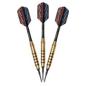 Viper Elite Brass Soft Tip Darts (Color: Black, size: 20 Grams)