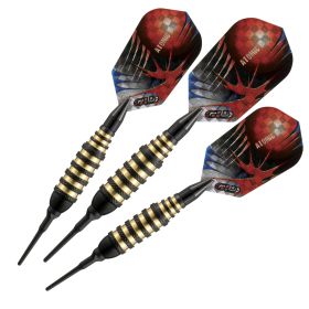 Viper Atomic Bee Soft Tip Darts (Color: Black, size: 16 Grams)