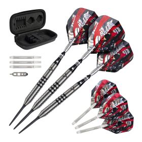 Viper Blitz 95% Tungsten Steel Tip Darts (Color: Black, size: 26 Grams)