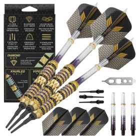 Viper Wizard/Black Soft Tip Darts (Color: Purple, size: 18 Grams)