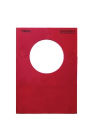 Viper Wall Defender III Dartboard Surround (Color: Red, size: )