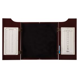 Viper Hudson Dartboard Cabinet (Color: Mahogany)