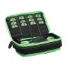 Casemaster Plazma Plus Dart Case Black with Zipper & Pocket