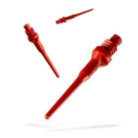 Viper Tufflex Tips II 2BA 500Ct Soft Dart Tips (Color: Red, size: 2BA)