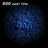 Viper Tufflex Tips II 2BA 500Ct Soft Dart Tips