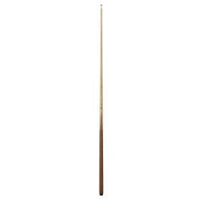 Viper One Piece 57" Maple Bar Billiard/Pool Cue Stick (Color: Brown, size: 19 Ounce)