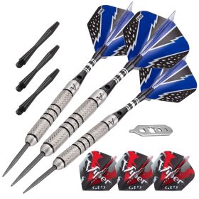 Viper Cold Steel 80% Tungsten Steel Tip Darts (Color: Black, size: 24 Grams)